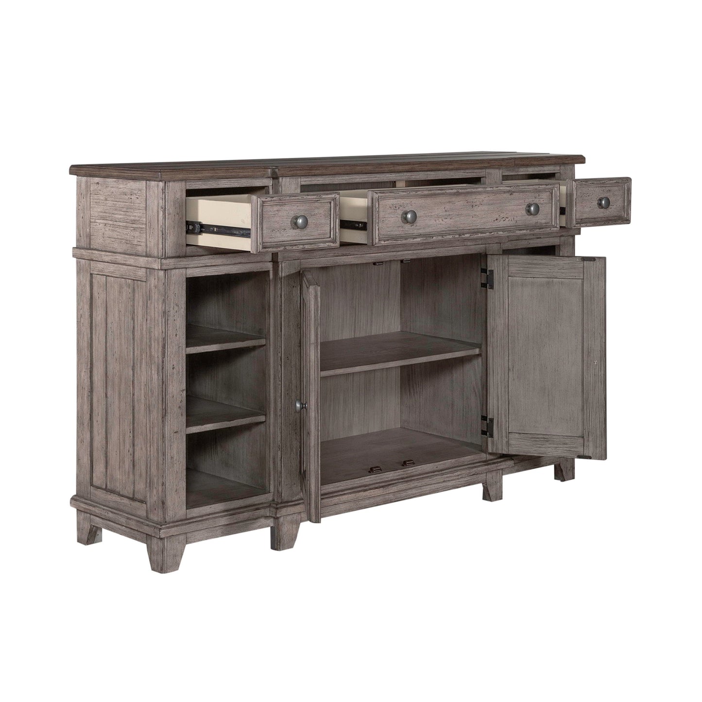 River Place - Breakfront Server - Hornell Furniture Outlet