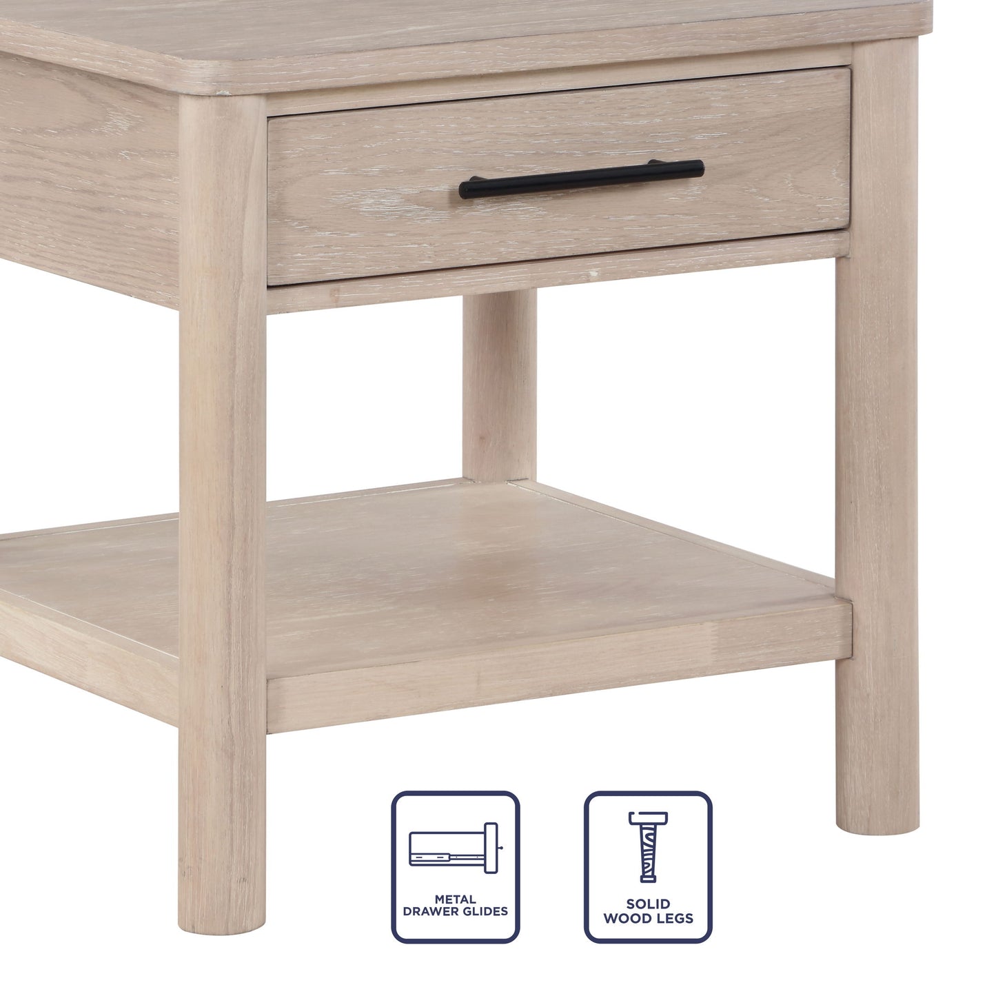 Gabby - End Table - Light Brown - Hornell Furniture Outlet