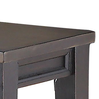 Raven - Noir Bench - Dark Brown - Hornell Furniture Outlet