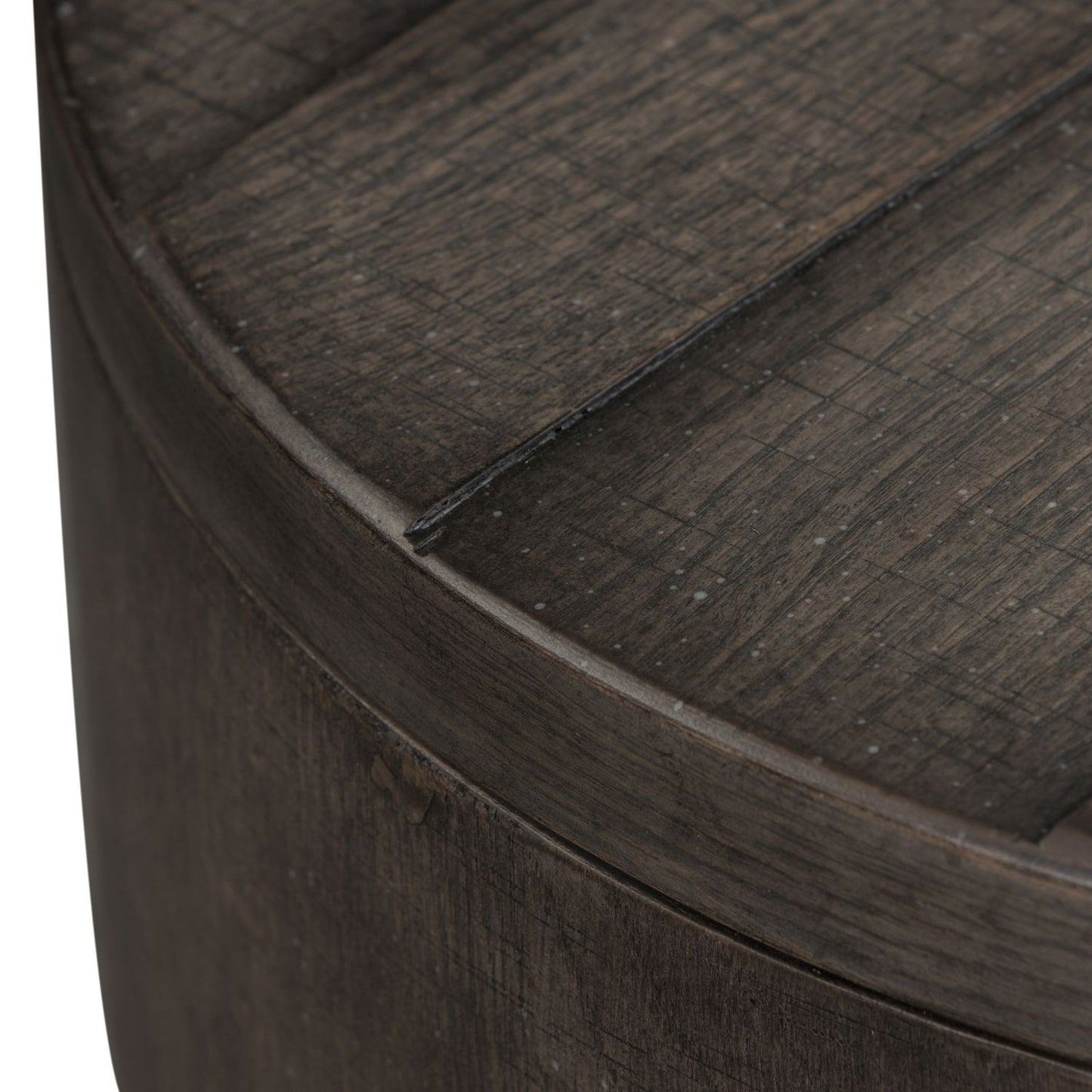 Modern Farmhouse - Drum End Table - Hornell Furniture Outlet