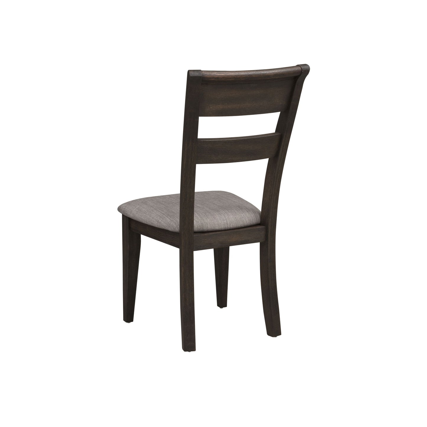 Double Bridge - Splat Back Side Chair - Dark Brown - Hornell Furniture Outlet