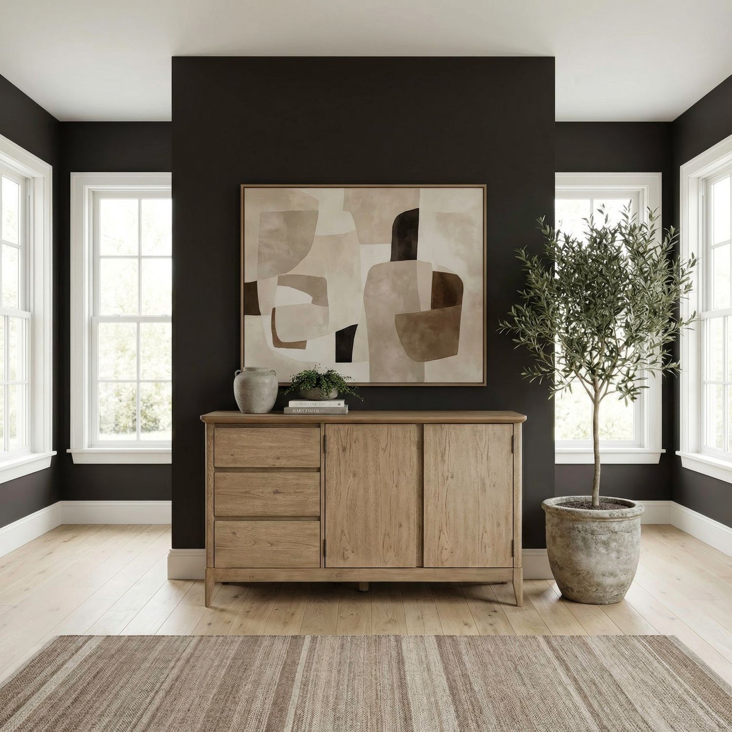 Hendrix Place - Server - Natural - Hornell Furniture Outlet