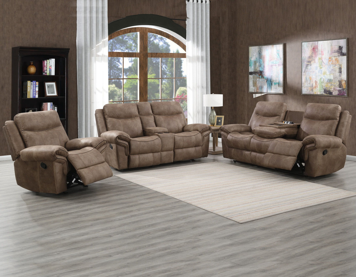 Nashville - Reclining Living Room Set - Hornell Furniture Outlet