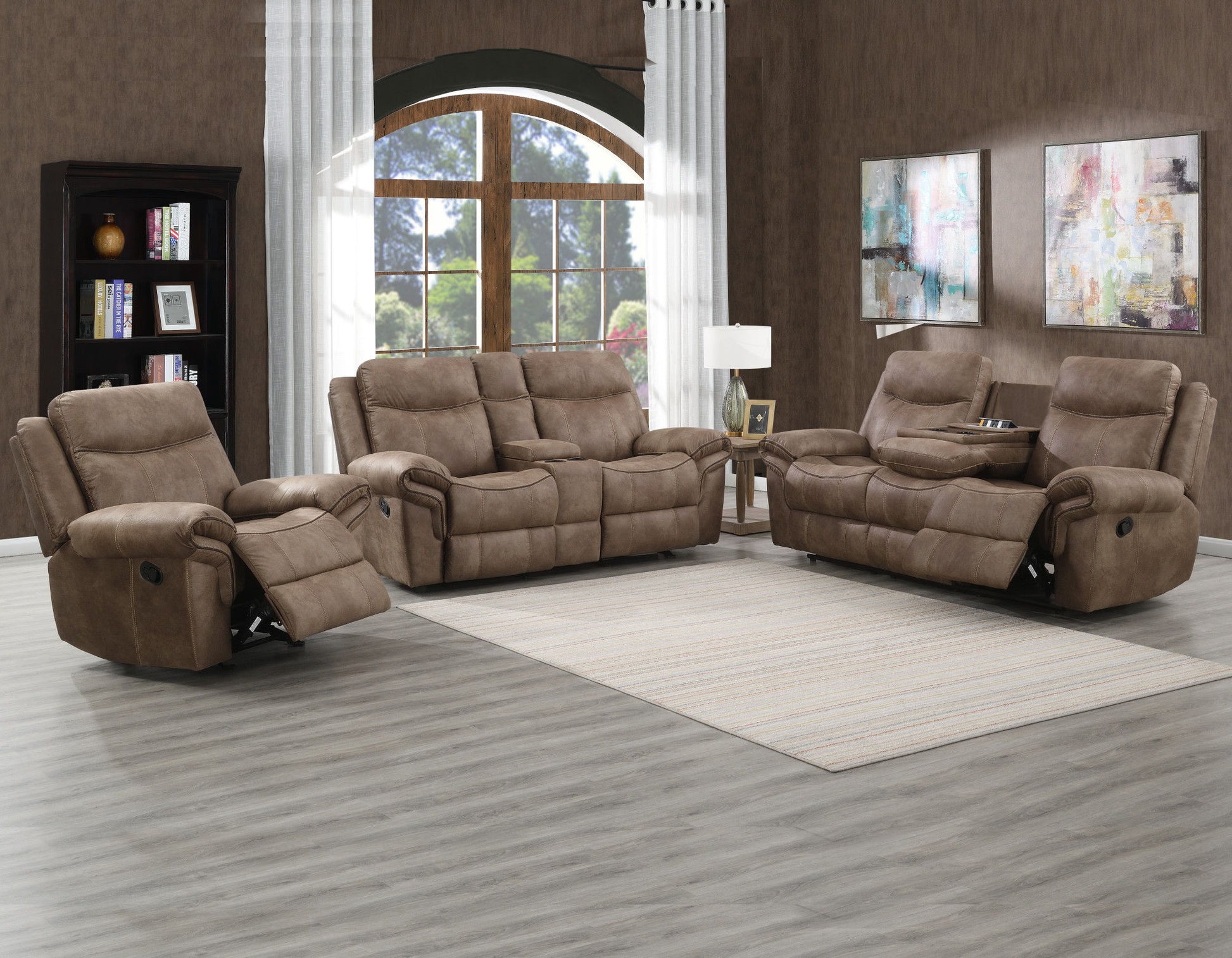 Nashville - Reclining Living Room Set - Hornell Furniture Outlet