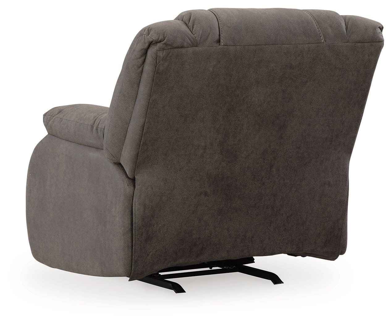 First Base - Gunmetal - Rocker Recliner - Hornell Furniture Outlet