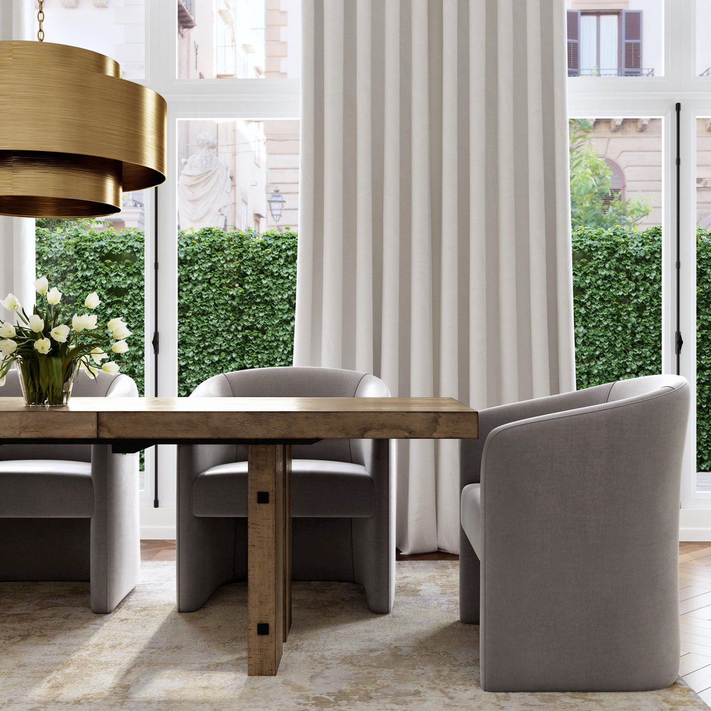 Iris - Upholstered Dining Or Accent Chair - Hornell Furniture Outlet