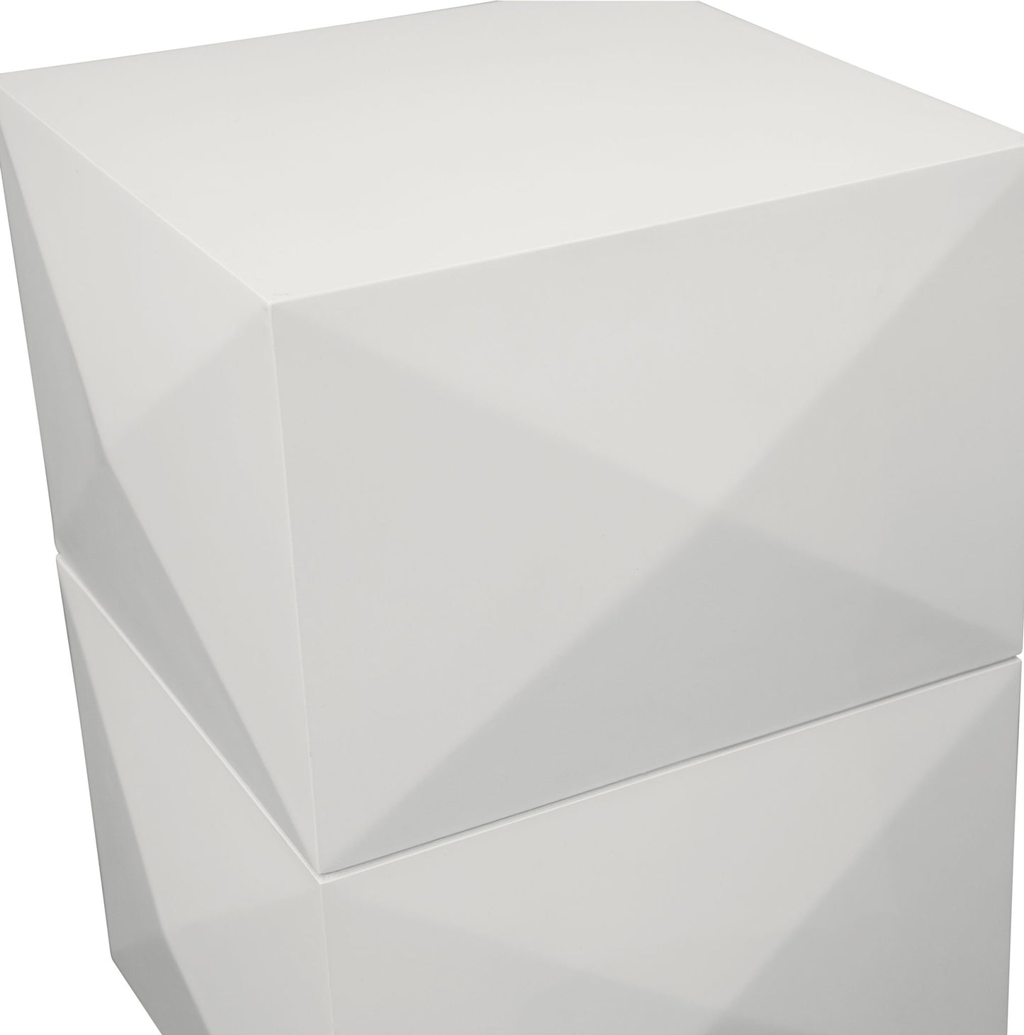 Malibu - Side Table - White - Hornell Furniture Outlet