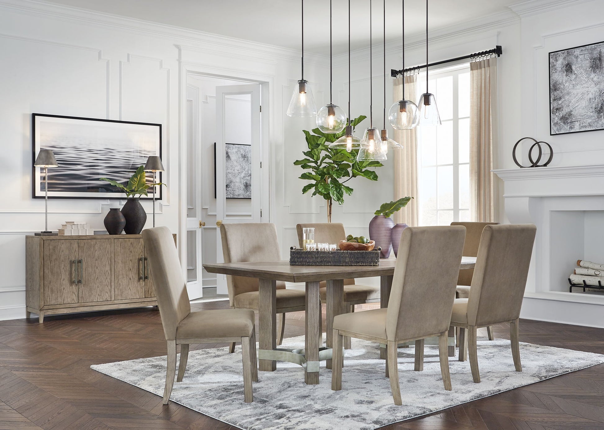 Chrestner - Dining Room Set - Hornell Furniture Outlet