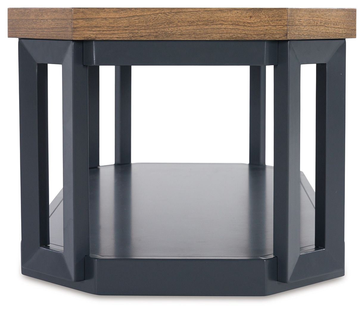 Landocken - Brown / Blue - Occasional Table Set (Set of 3) - Hornell Furniture Outlet