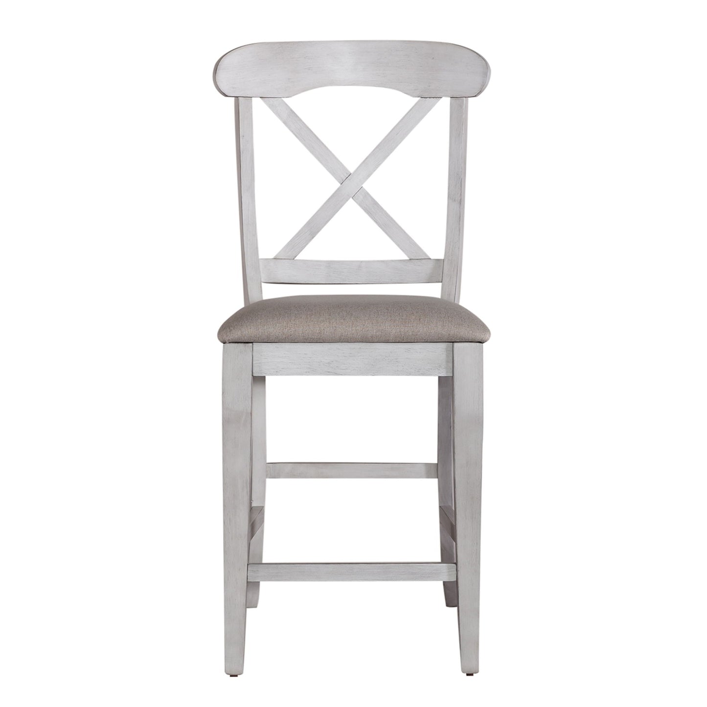 Ocean Isle - Upholstered X Back Counter Chair - Hornell Furniture Outlet