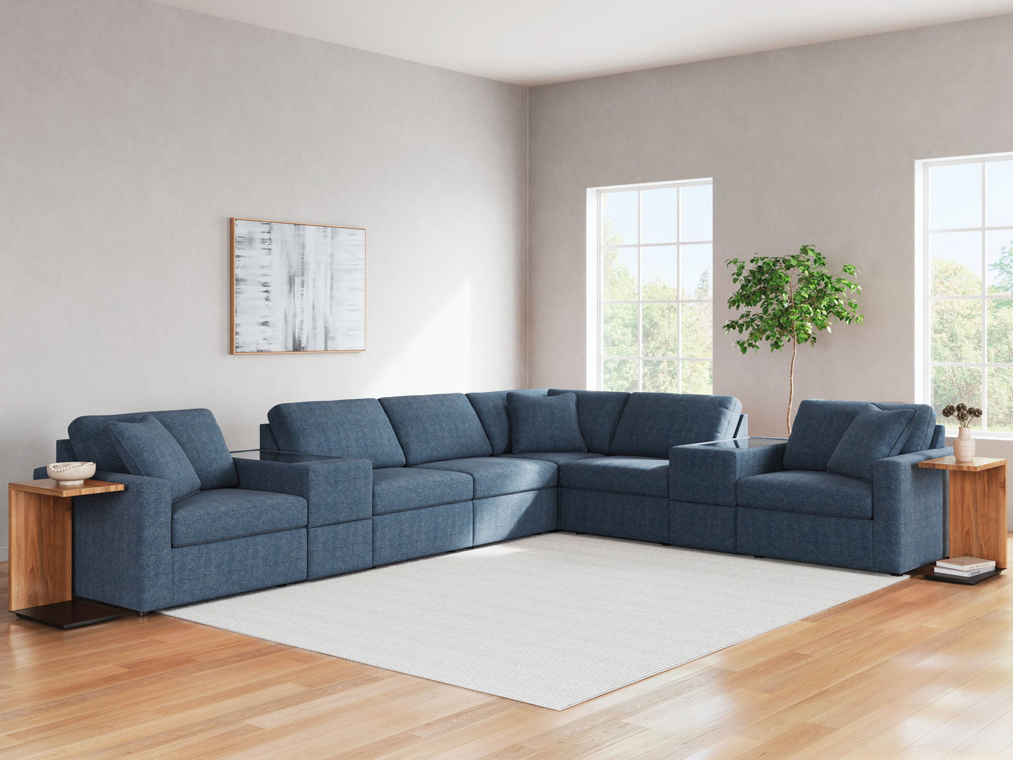 Modmax - Ink - Sectional - Hornell Furniture Outlet