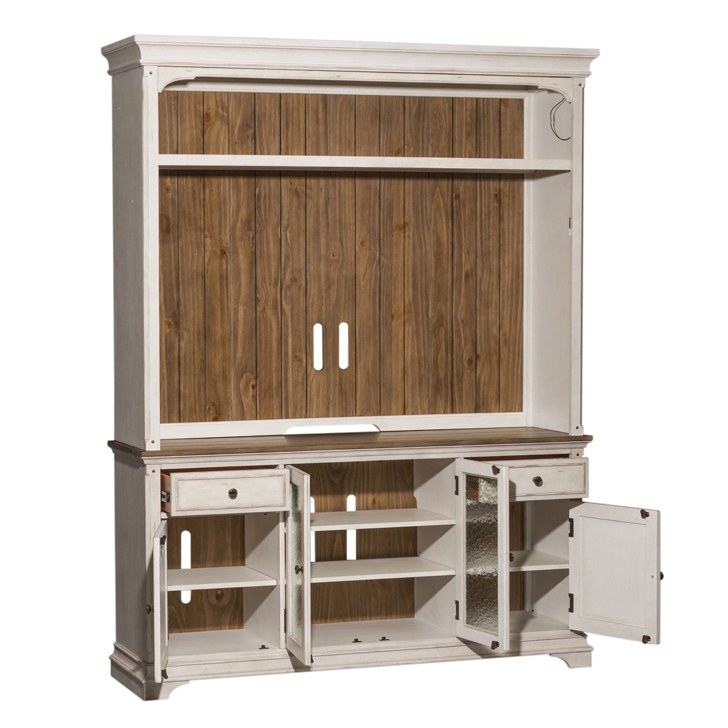 Morgan Creek - Entertainment Center - Hornell Furniture Outlet