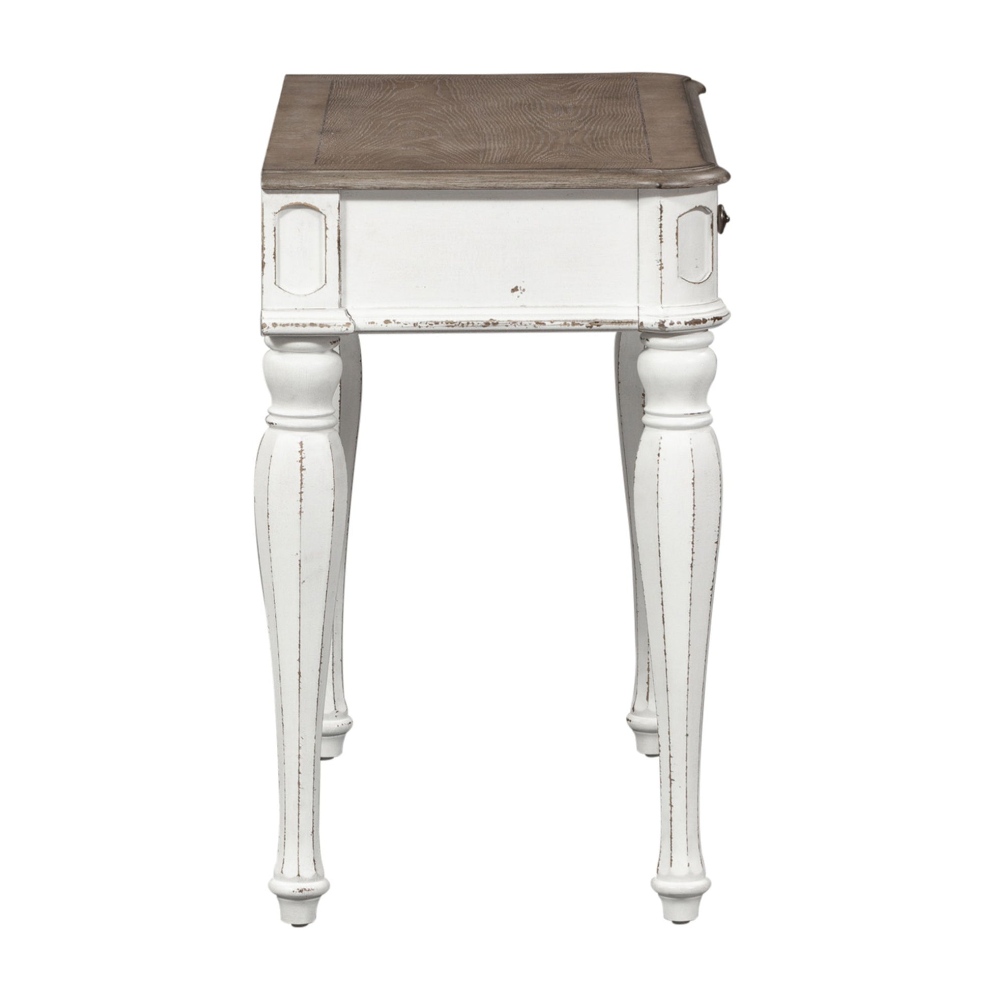 Magnolia Manor - Accent Vanity Desk/Nightstand - White - Hornell Furniture Outlet