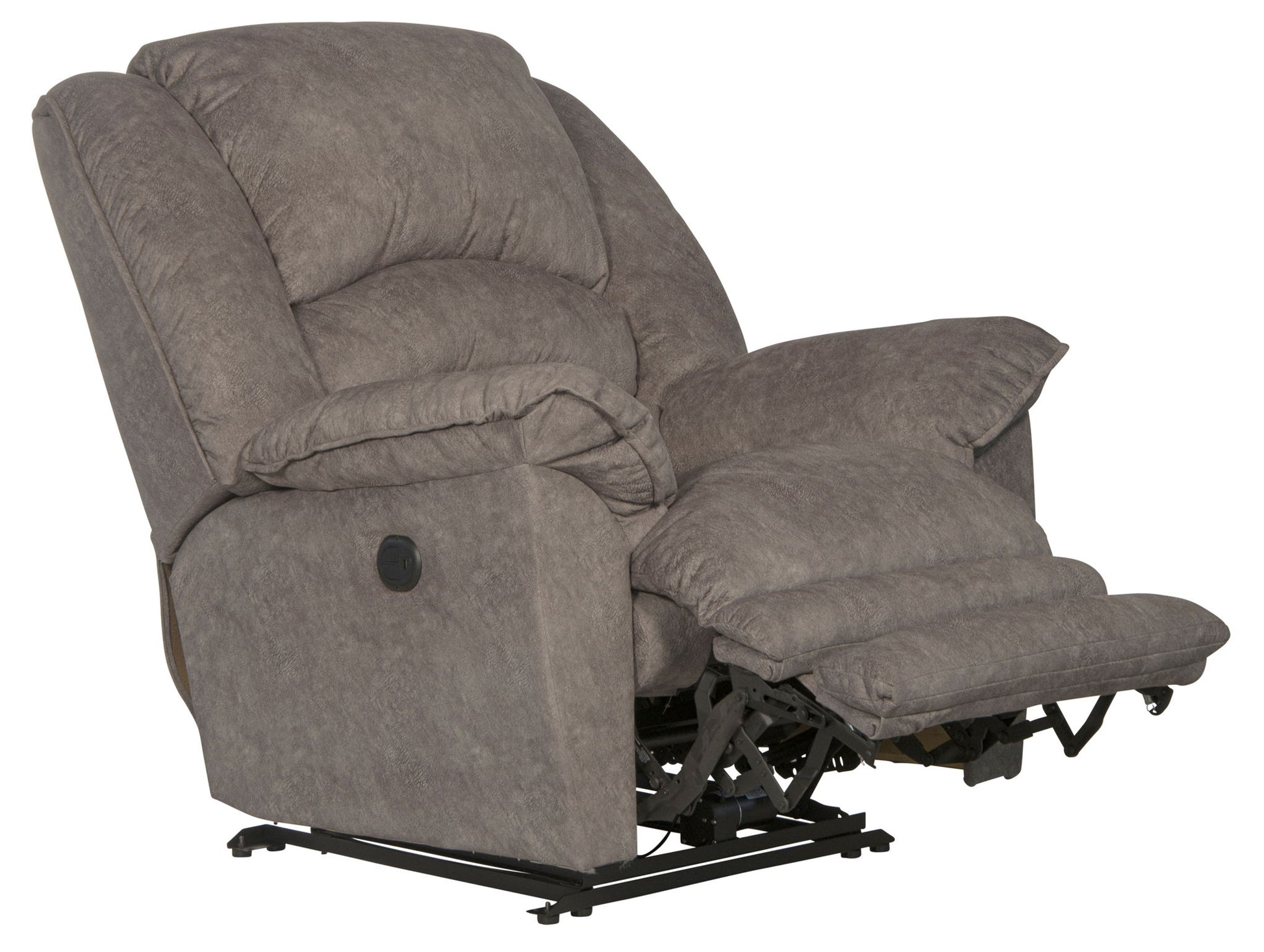 Rialto - Power Lay Flat Recliner - Hornell Furniture Outlet