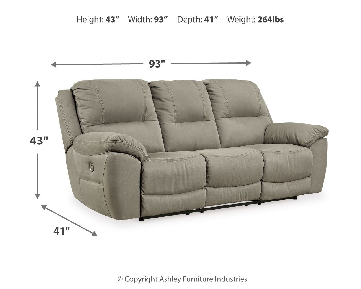 Next - gen - Reclining Sofa - Hornell Furniture Outlet
