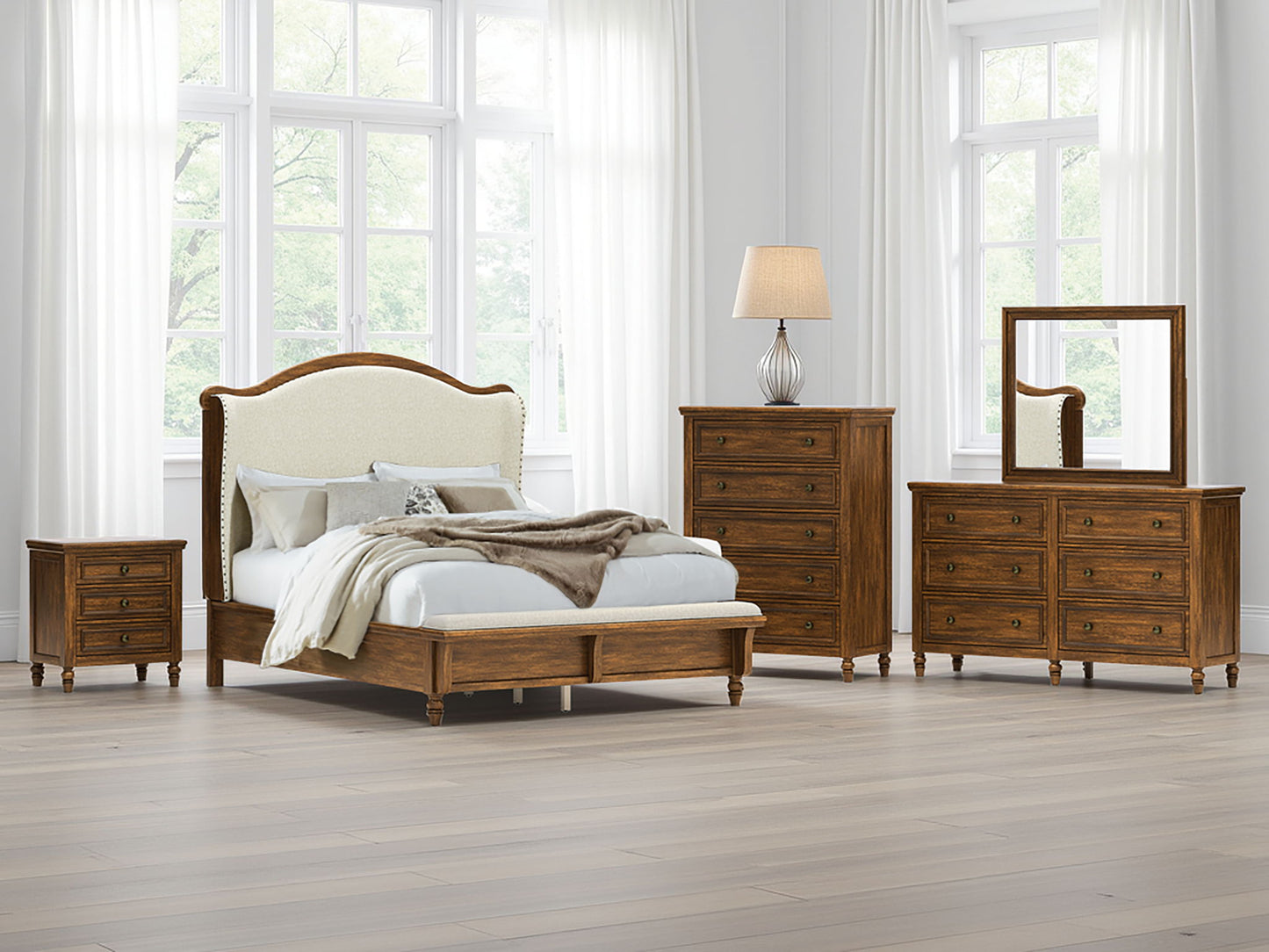 Sturlayne - Upholstered Panel Bed - Hornell Furniture Outlet