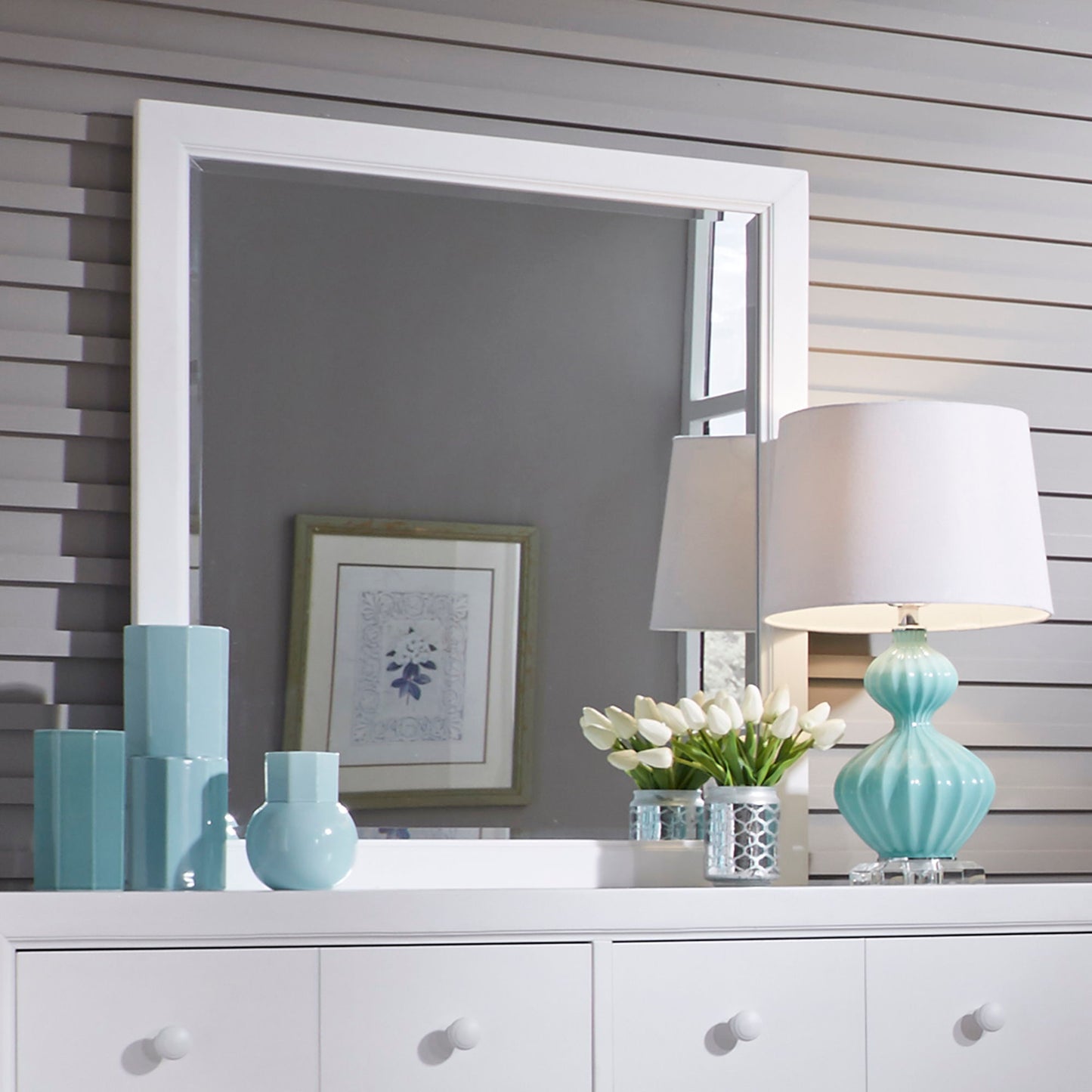 Cottage View - Mirror - Hornell Furniture Outlet