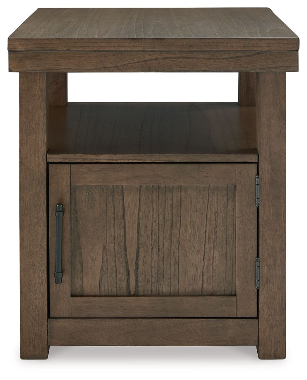 Boardernest - Brown - Rectangular End Table - Hornell Furniture Outlet