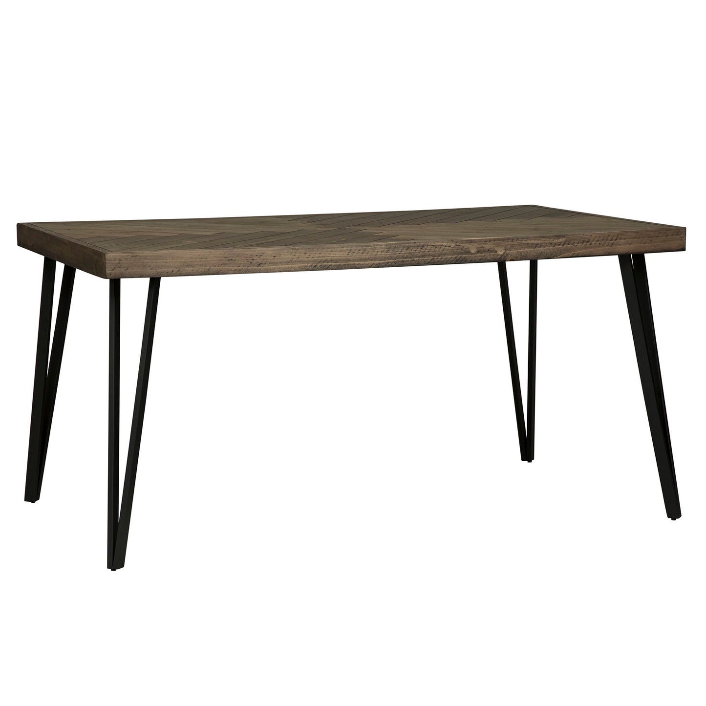 Horizons - Rectangular Leg Table - Light Brown - Hornell Furniture Outlet