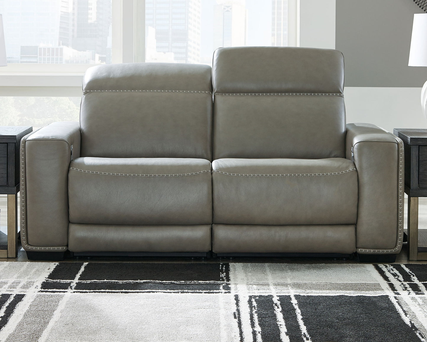 Correze - Power Reclining Sectional - Hornell Furniture Outlet