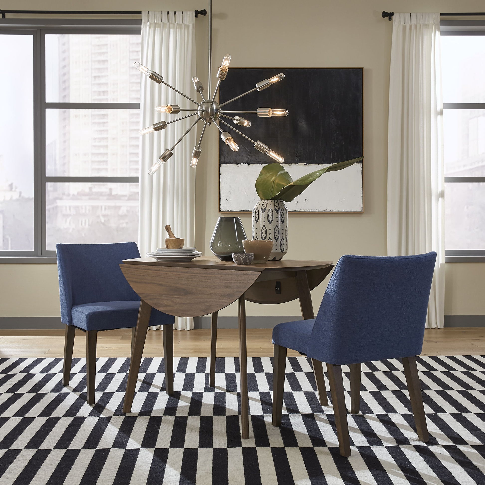 Space Savers - Drop Leaf Set - Hornell Furniture Outlet