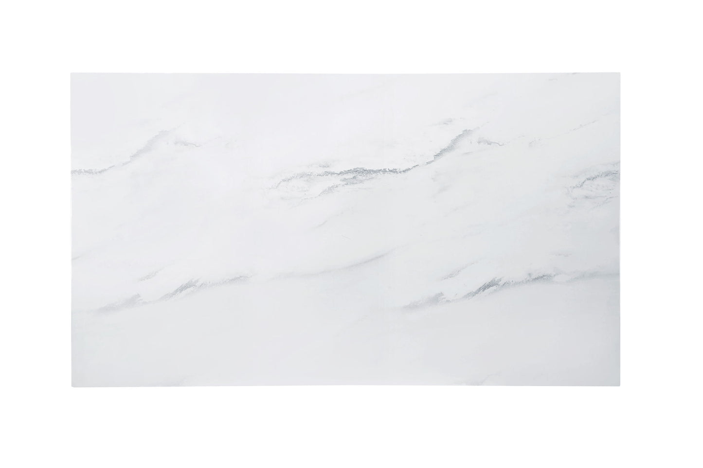 Sterling - Faux Marble Top Dining Table - White - Hornell Furniture Outlet