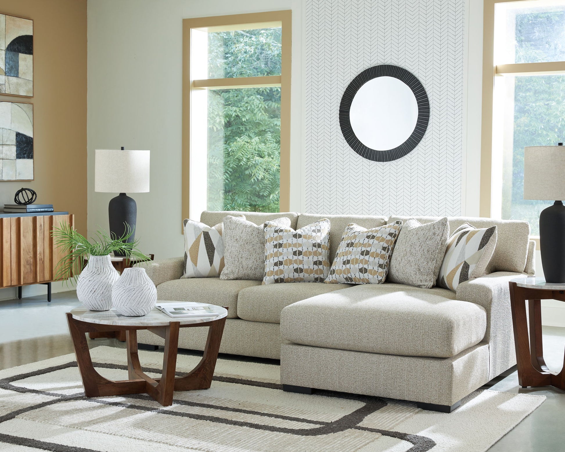 LaureLGrove - Sectional - Hornell Furniture Outlet