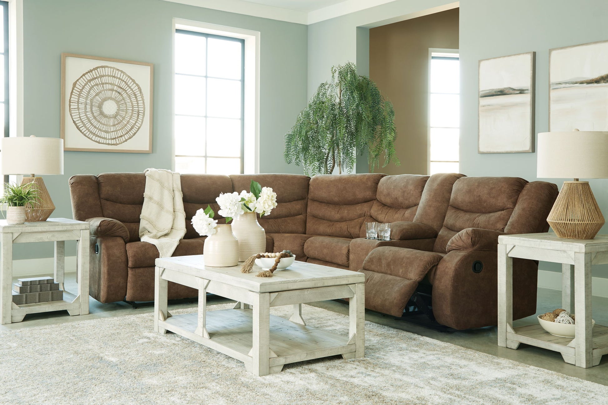 Partymate - Reclining Sectional - Hornell Furniture Outlet