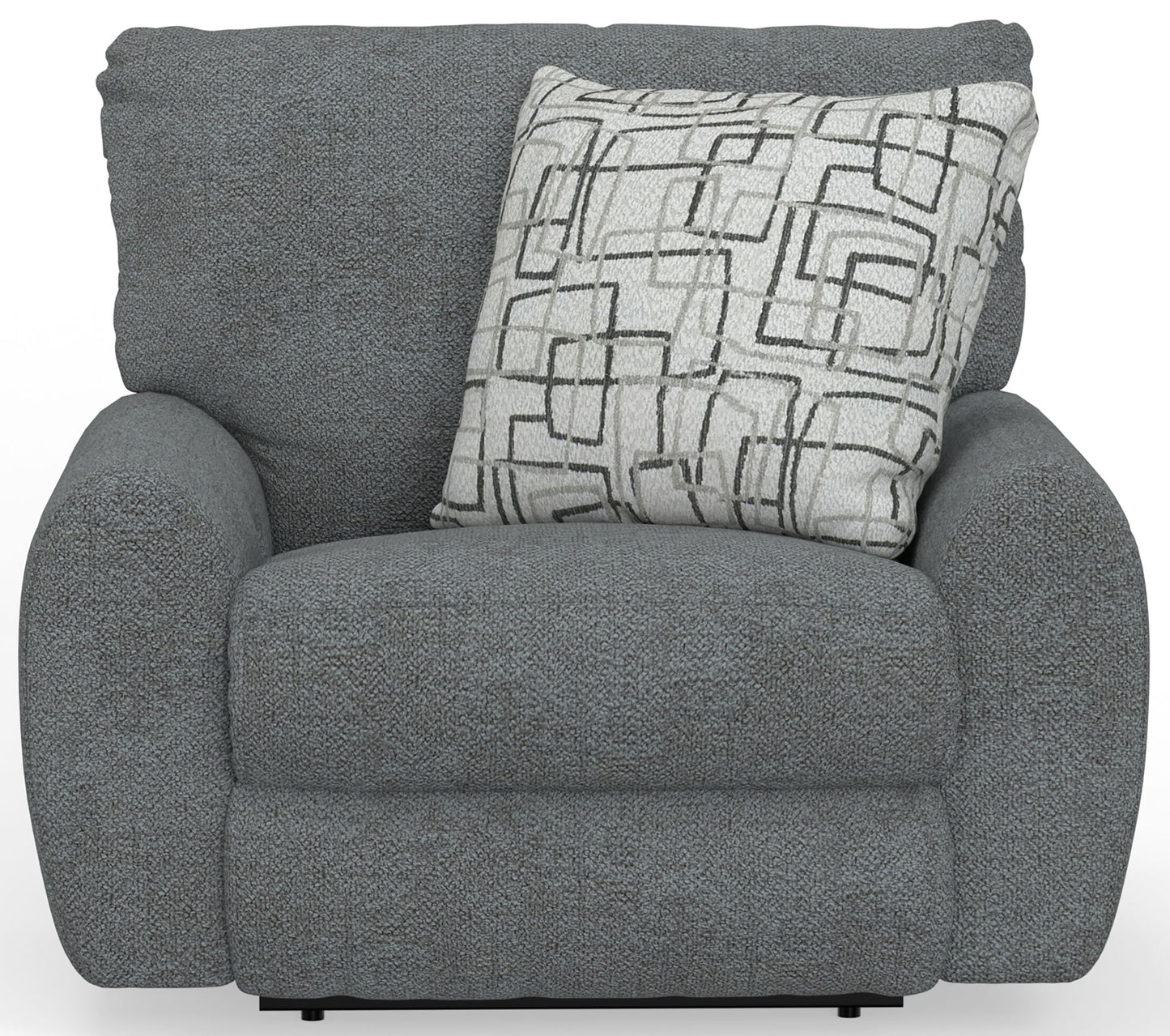 Maxwell - Power Deep Seat Lay Flat Recliner - Hornell Furniture Outlet