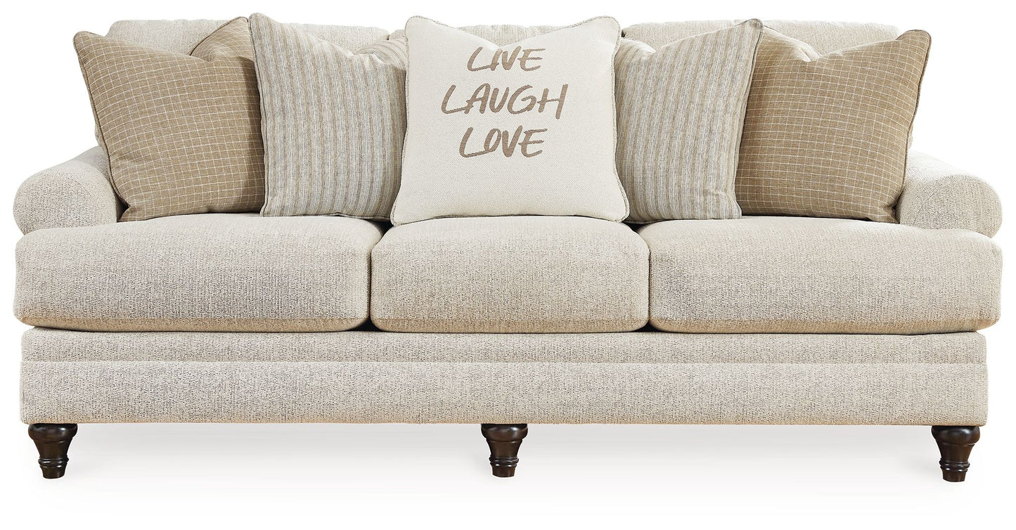 Valerani - Sandstone - Sofa - Hornell Furniture Outlet