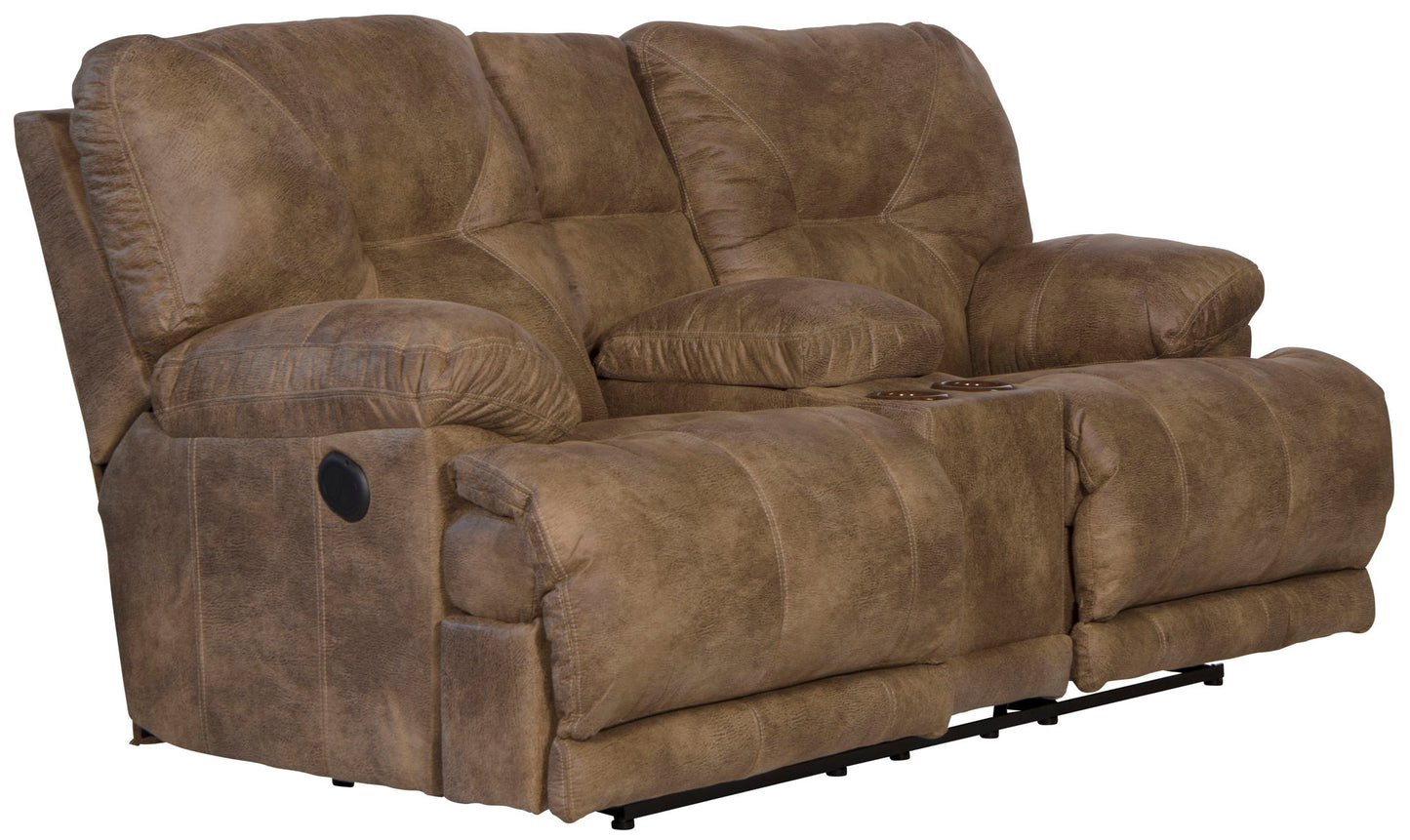 Voyager - Lay Flat Console Reclining Loveseat - Hornell Furniture Outlet