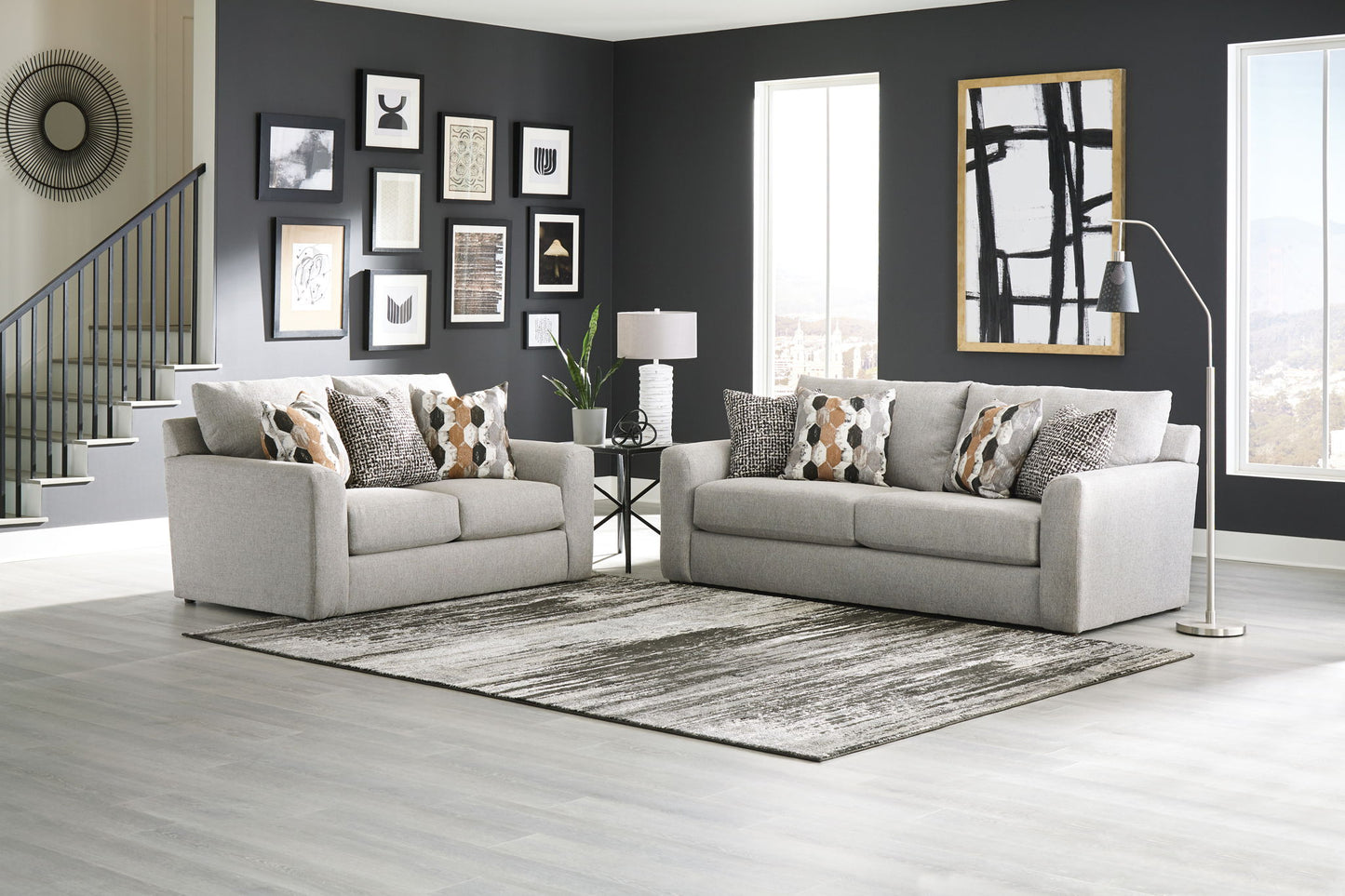 Hooten - Loveseat - Hornell Furniture Outlet