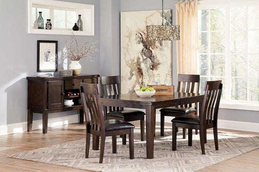 Haddigan - Dining Table With Side Chairs - Hornell Furniture Outlet