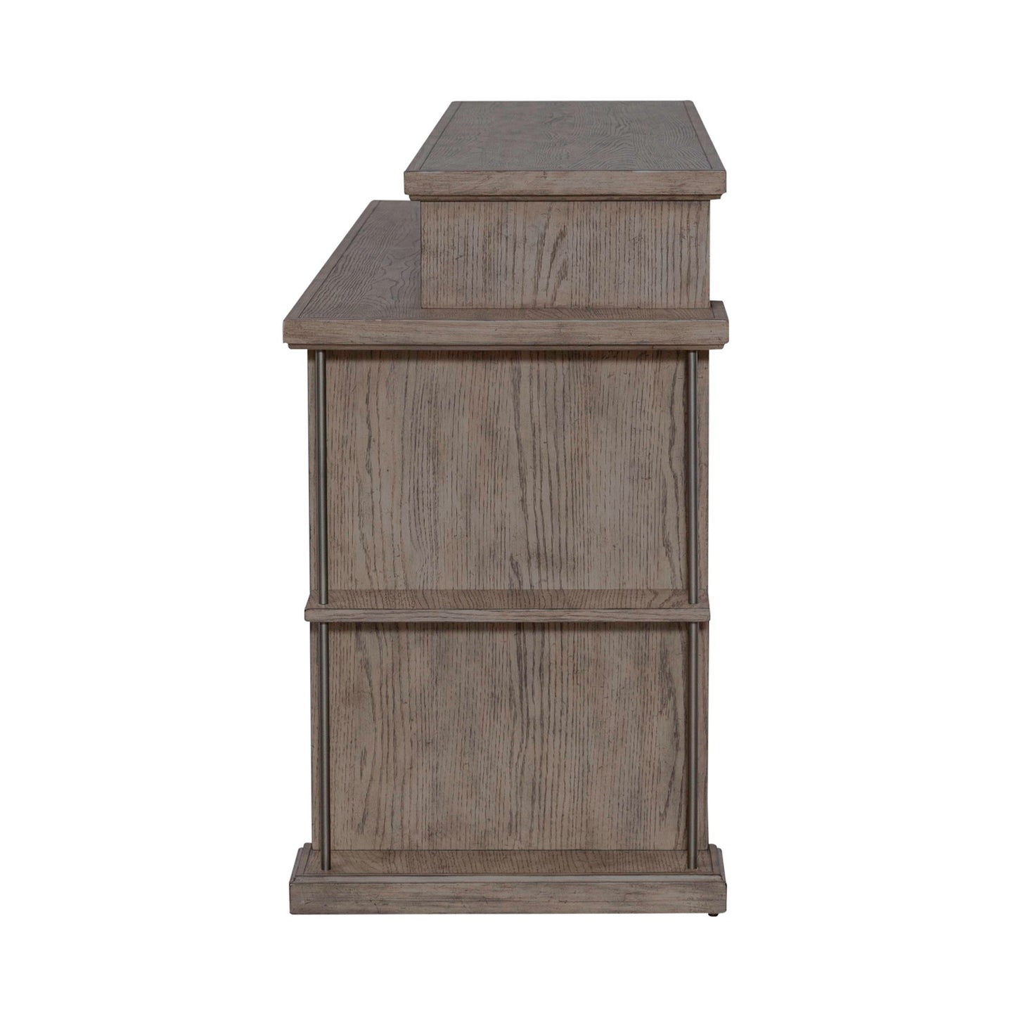City Scape - Console Bar Table - Burnished Beige - Hornell Furniture Outlet