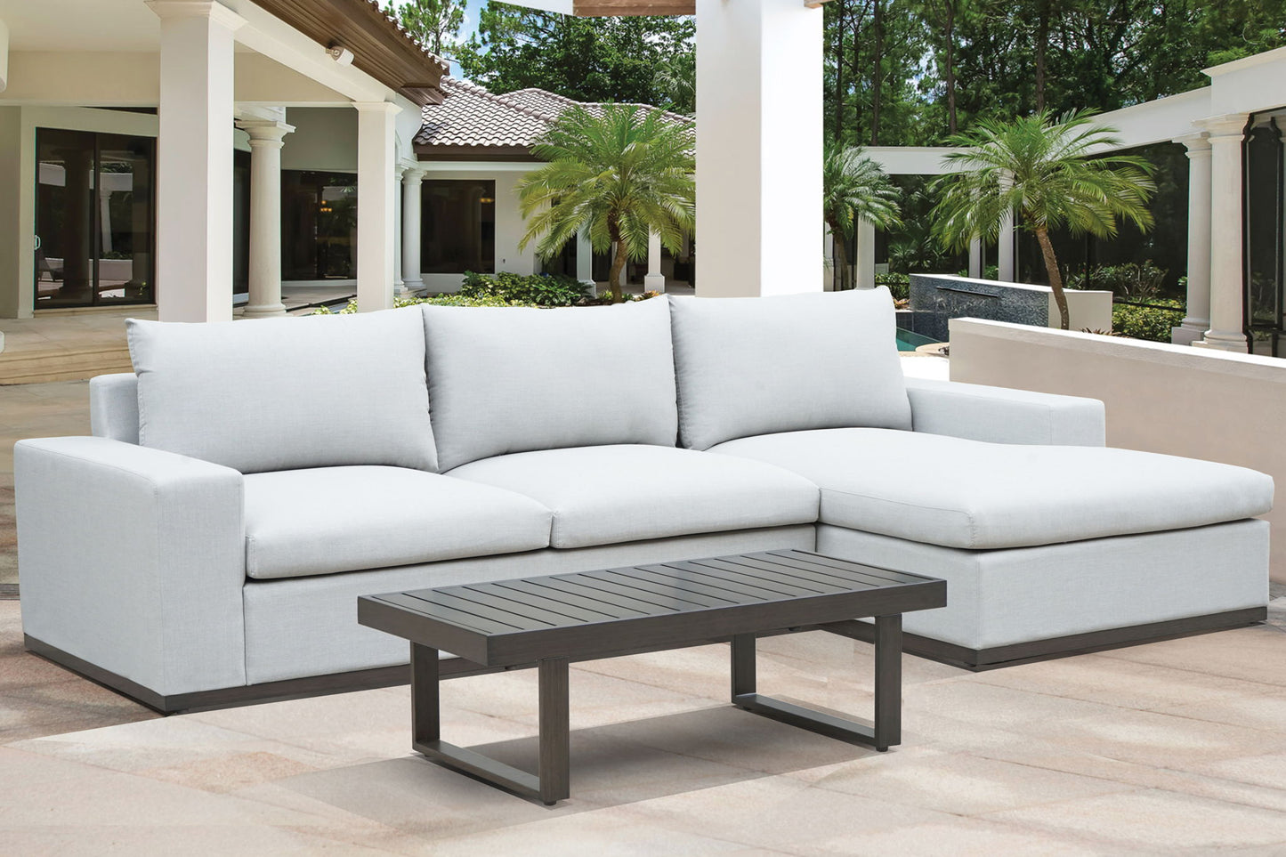 Wyatt - Outdoor Sectional - Hornell Furniture Outlet