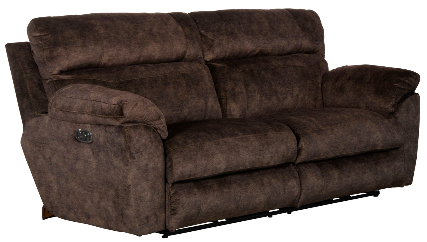 Sedona - Power Headrest With Lumbar Lay Flat Reclining Sofa - Hornell Furniture Outlet