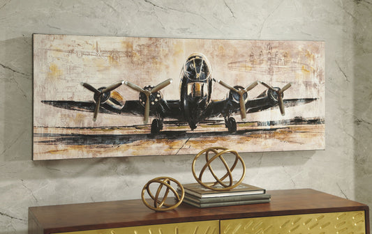 Kalene - Brown / Black - Wall Art - Hornell Furniture Outlet
