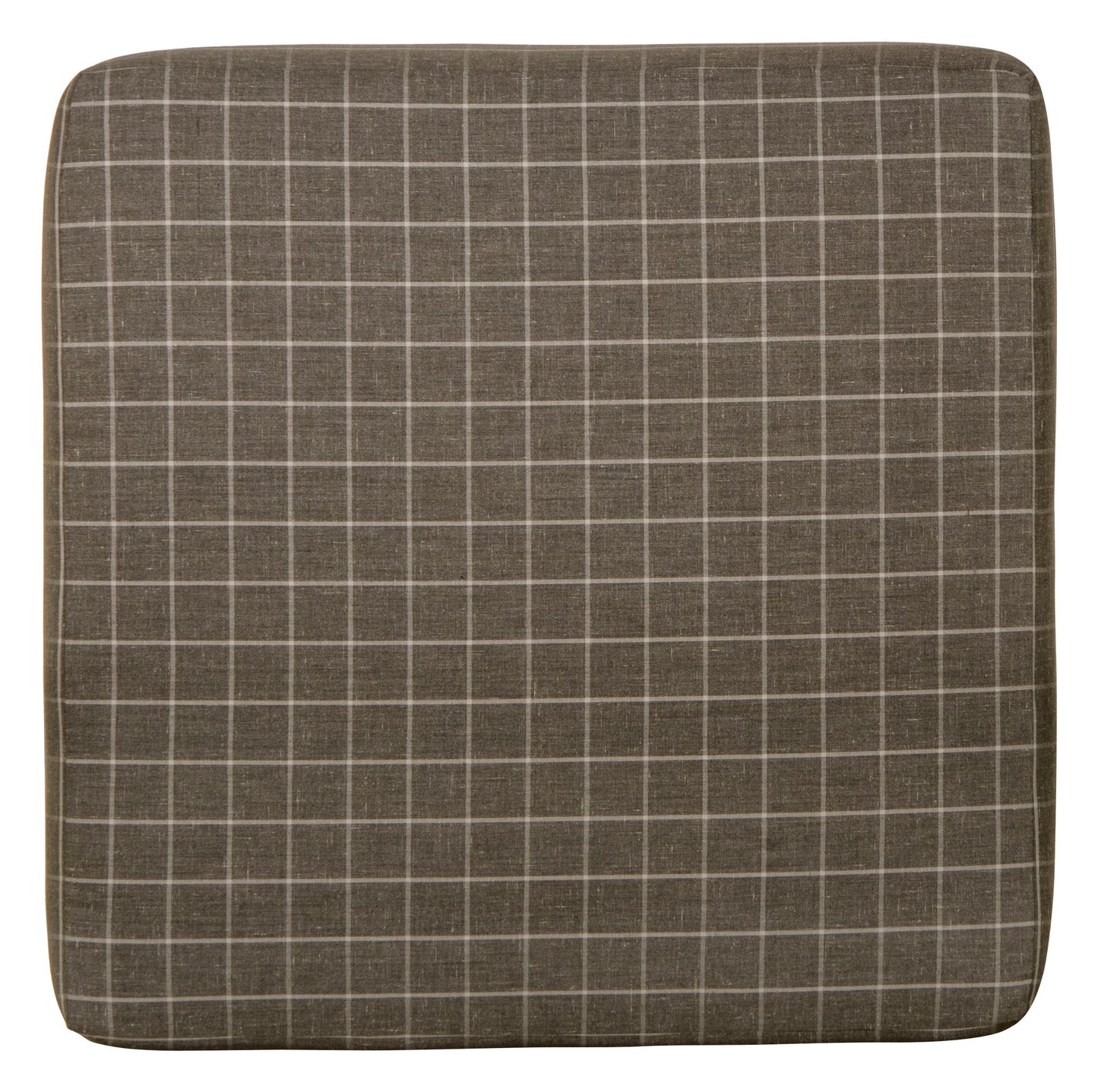 Lewiston - Cocktail Ottoman - Charcoal - Hornell Furniture Outlet