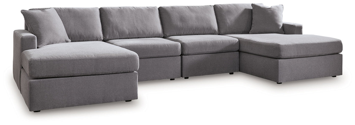 Modmax - Granite - Sectional - Hornell Furniture Outlet