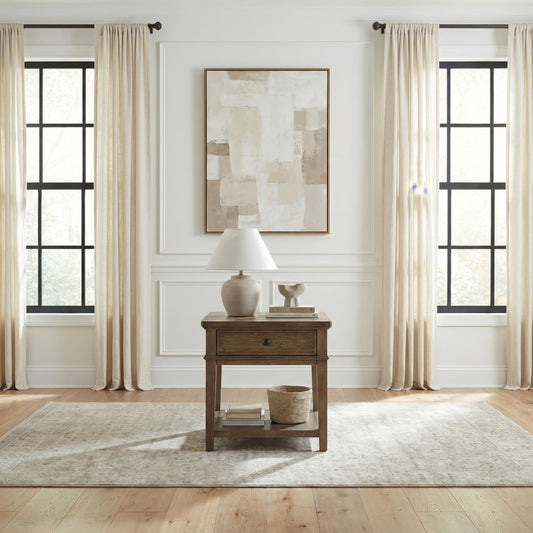 Artisan Home - End Table - Sienna Stone - Hornell Furniture Outlet