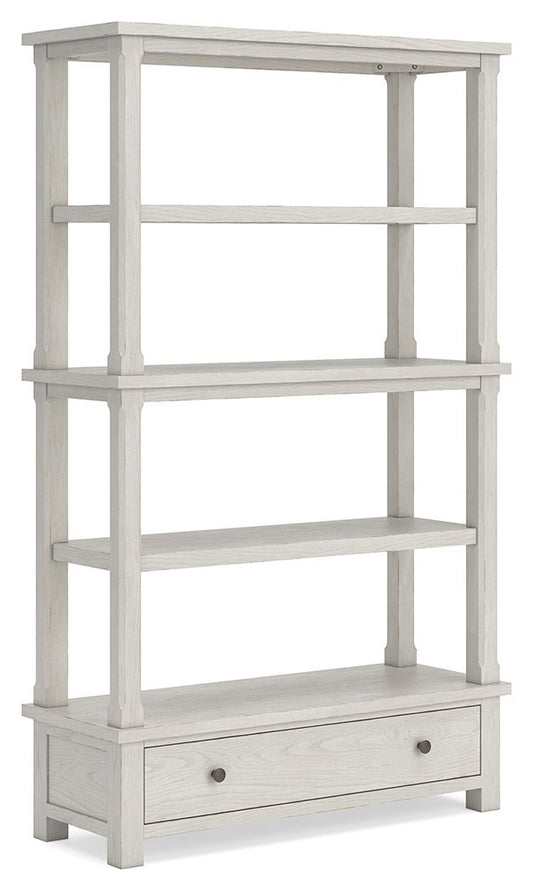 Robbinsdale - Antique White - Bookcase - Hornell Furniture Outlet