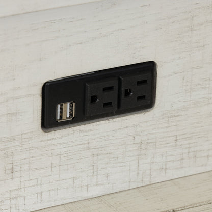 Modern Farmhouse - Console Bar Table - Hornell Furniture Outlet