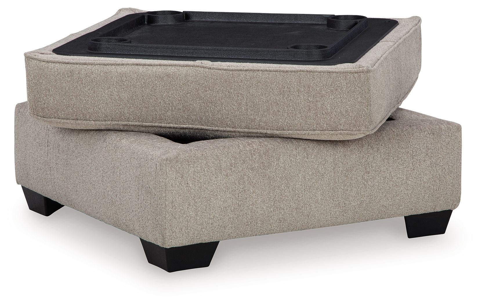 Claireah - Umber - Ottoman With Storage - Hornell Furniture Outlet