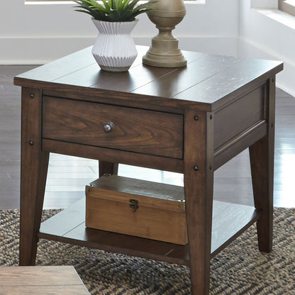 Lake House - End Table - Hornell Furniture Outlet