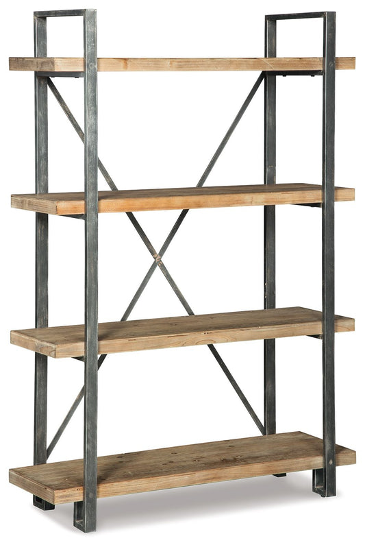 Forestmin - Brown / Black - Bookcase - Hornell Furniture Outlet