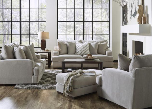 Gabrielle - Loveseat - Oyster - Hornell Furniture Outlet
