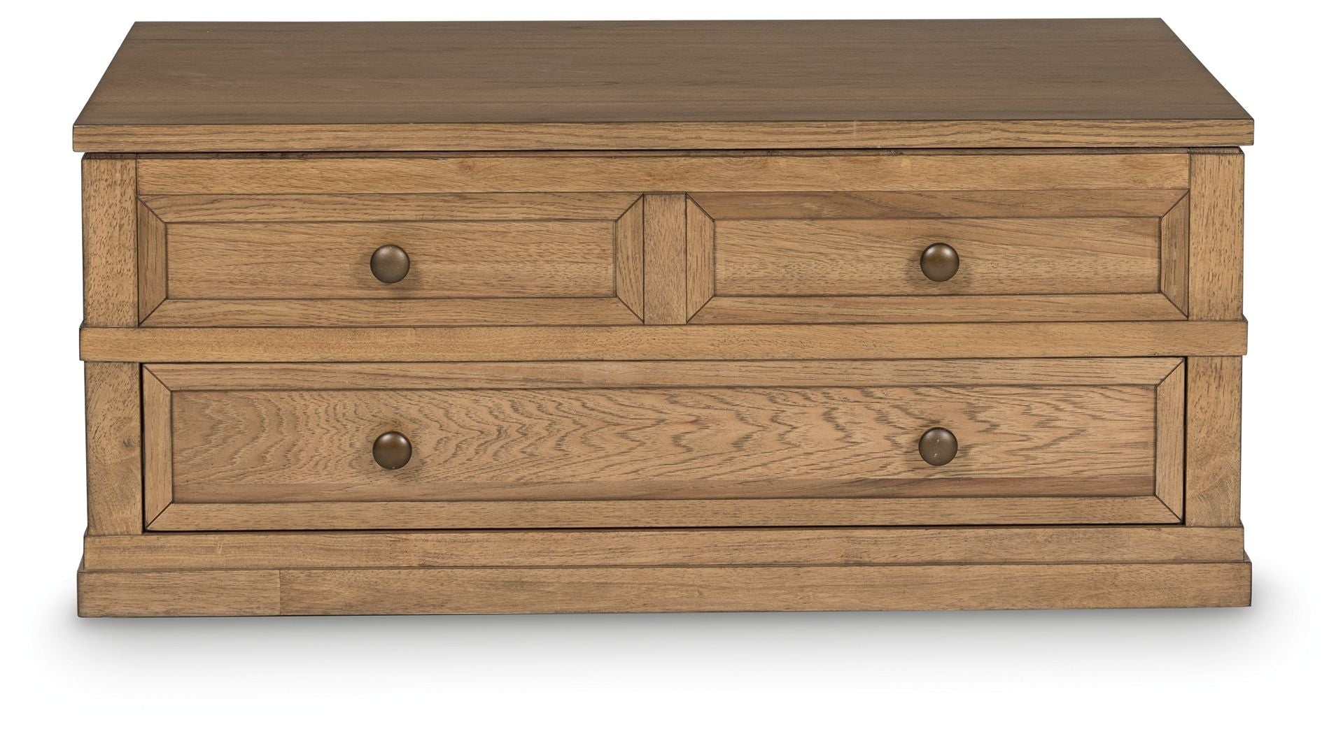 Sharlance - Light Brown - Lift Top Cocktail Table - Hornell Furniture Outlet