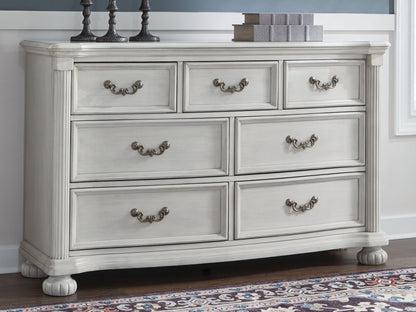 Montelaine - Antique White - Dresser - Hornell Furniture Outlet