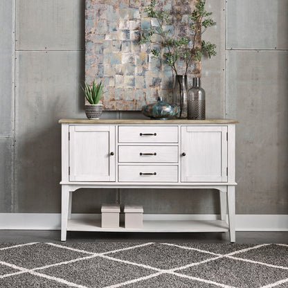 Summerville - Server - White - Hornell Furniture Outlet