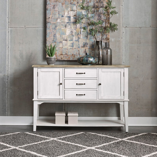Summerville - Server - White - Hornell Furniture Outlet